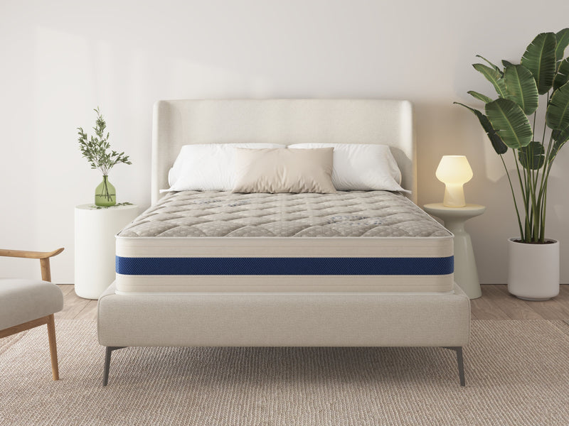 Orthopedic Double Sided Twin Mattress - With Boxspring - 47748887675097