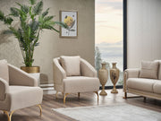 Oscar Chair in Cream - 200-SER-OSC-ANKA529-B