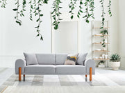 Oslo Convertible Sofa in Light Grey - 200-ELI-OSL-INF-12-3