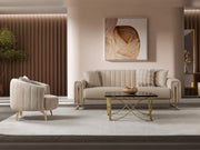 Othello Chair in Beige - 200-ST-OTH-FLORIA05-B