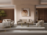 Othello Chair in Beige - 200-ST-OTH-FLORIA05-B