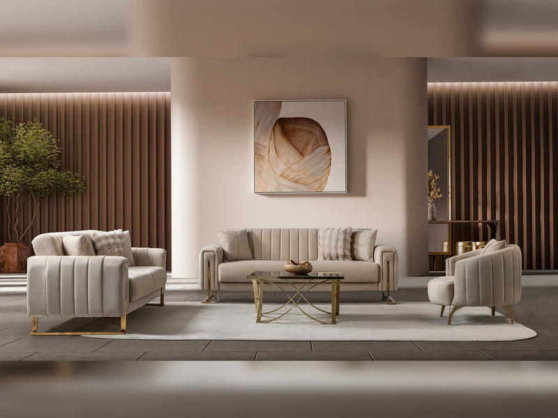Othello Chair in Beige - 200-ST-OTH-FLORIA05-B