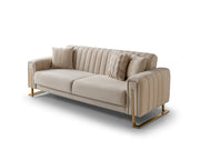 Othello Convertible Sofa in Beige - 200-ST-OTH-FLORIA05-3