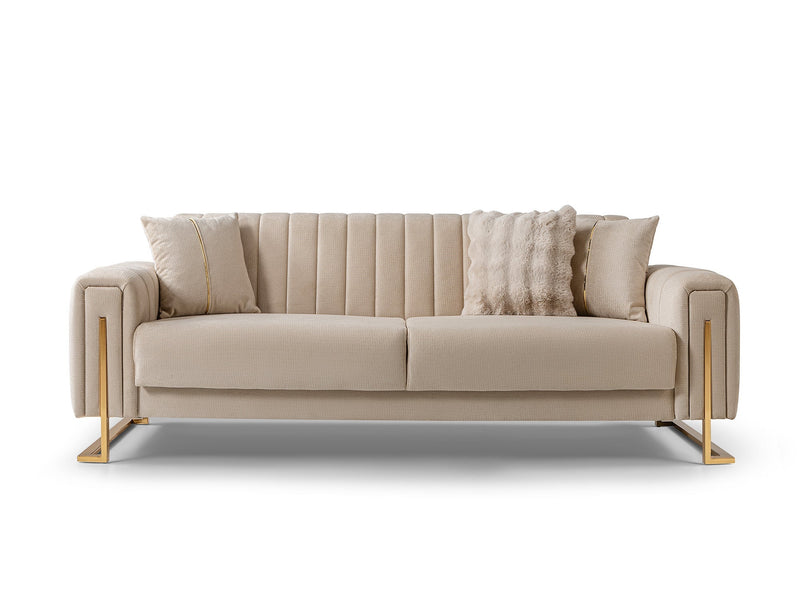 Othello Convertible Sofa in Beige - 200-ST-OTH-FLORIA05-3