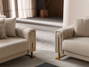 Othello Convertible Sofa in Beige - 200-ST-OTH-FLORIA05-3