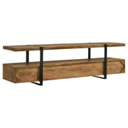 Otto 5-drawer Mango Wood 70-inch TV Stand Media Console Brown - 703243