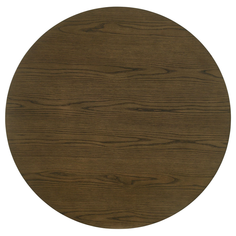 Ottowa 5-piece Round Wood Dining Room Table Set Brown - 193660-S5