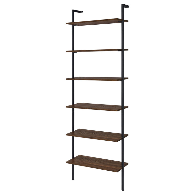 Owens 3-piece 96-inch Wall Mounted Bookshelf Set Walnut - 980074-S3