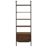 Owens 96-inch 4-shelf Storage Wall Bookshelf Walnut - 980074