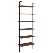 Owens 96-inch 6-shelf Wall Bookshelf Walnut - 980072