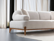 Pablo Convertible Sofa in Cream - 200-ST-PAB-SOFT03-3