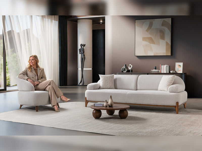 Pablo Convertible Sofa in Cream - 200-ST-PAB-SOFT03-3