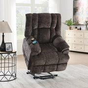 Pacay Power Recliner w/Lift, Heating & Massage - LV02998A
