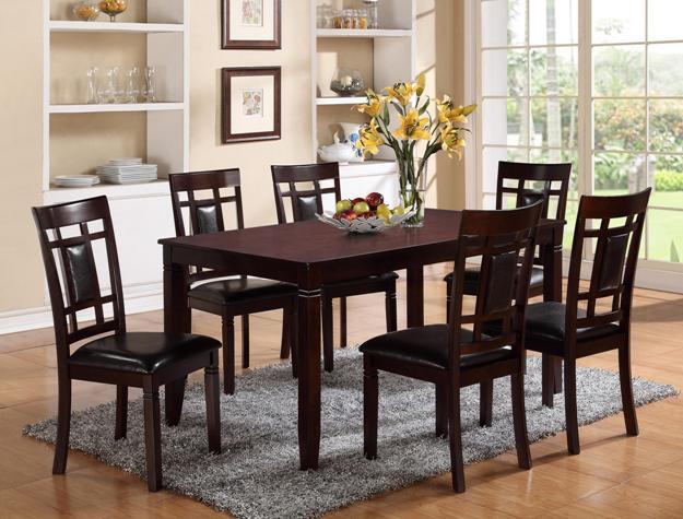 Paige Brown 7 - Piece Dining Set - DMV FurnitureDining Room Set