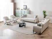 Palermo Chair Cream in Cream - 101-PAL-ROM01-B