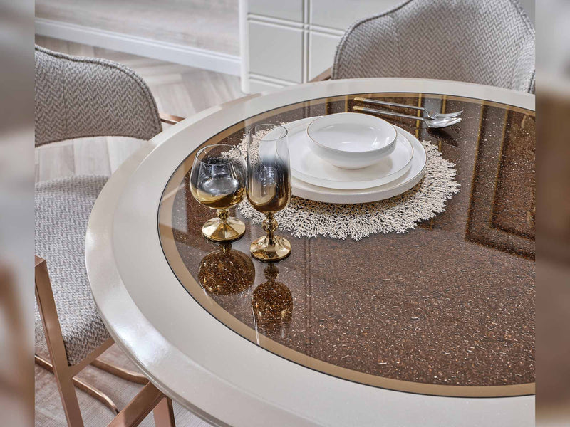 Palermo San Dining Table - 200-SAN-PAL-DT-6