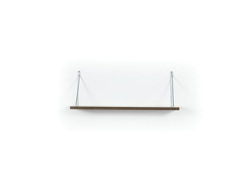 Palmer Single Shelf in Walnut-Yellow - 760-PAL-MT190902