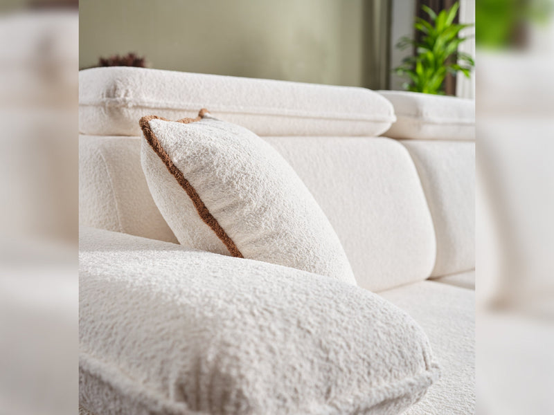Pamukkale Convertible Sofa in Beige - 200-ELIF-PAM-A215-3