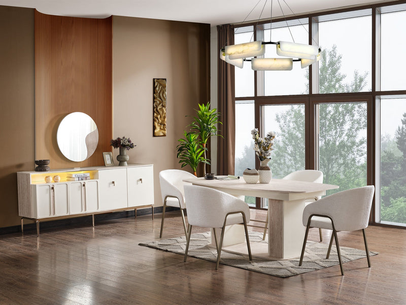 Pamukkale Dining Table - 200-ELIF-PAM-A212-DT-6