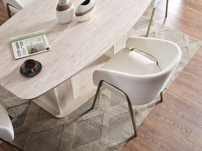 Pamukkale Dining Table - 200-ELIF-PAM-A212-DT-6