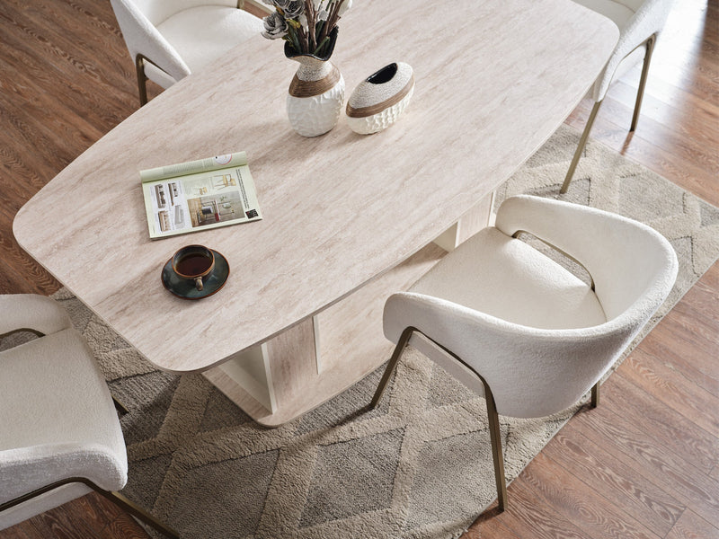 Pamukkale Dining Table - 200-ELIF-PAM-A212-DT-6