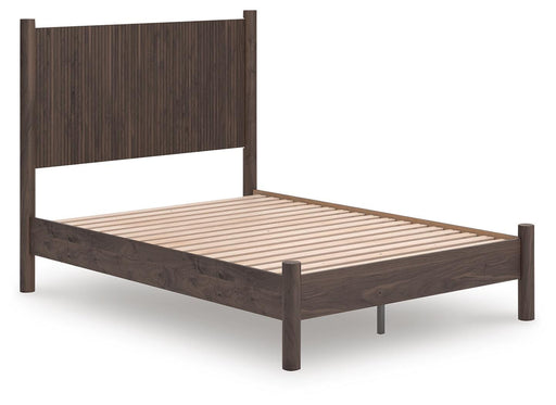 Pamytta Brown Full Panel Platform Bed - PCB2614B4