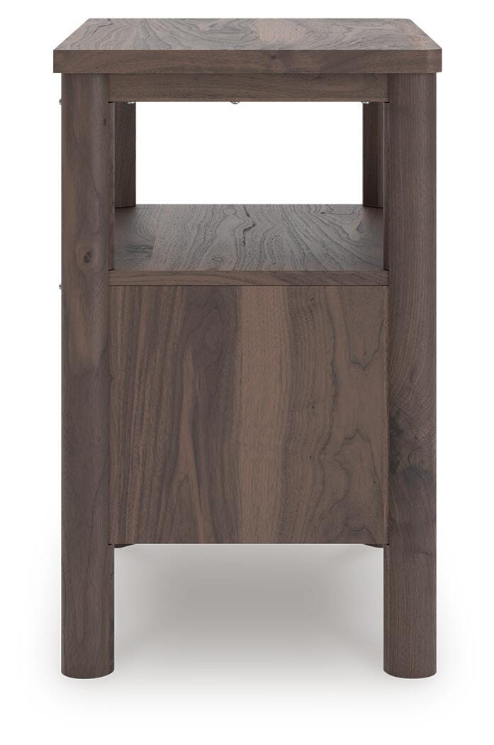 Pamytta Brown King Panel Bed, Dresser, Mirror and Nightstand - PCB2614B31