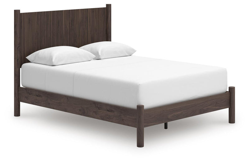 Pamytta Brown Queen Panel Platform Bed - PCB2614B6
