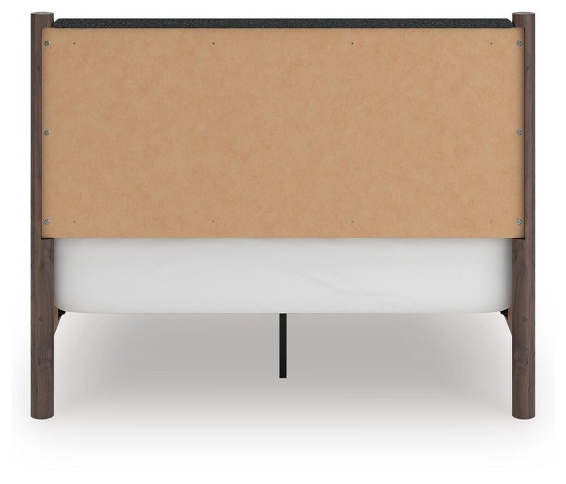 Pamytta Brown Queen Upholstered Panel Bed - PCB2614B24
