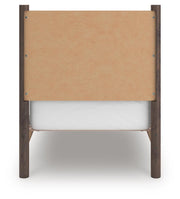 Pamytta Brown Twin Panel Platform Bed - PCB2614B2