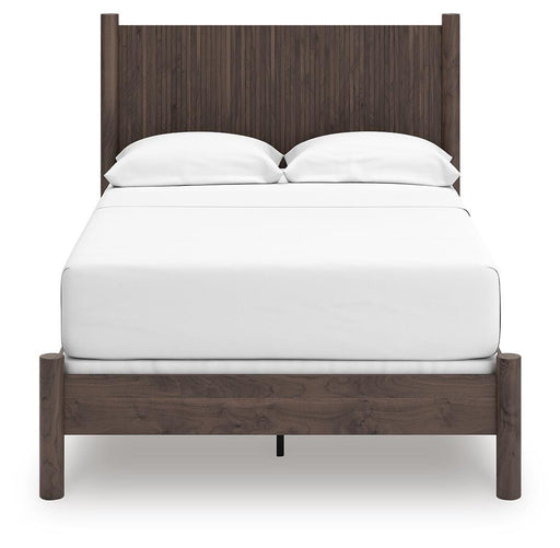 Pamytta Full Panel Bed and Dresser in Brown - PKG022709