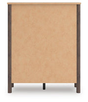 Pamytta Full Panel Bed, Dresser and Chest in Brown - PKG022767