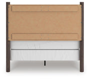 Pamytta Full Panel Bed, Dresser and Nightstand in Brown - PKG022710