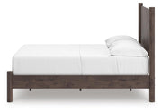 Pamytta Full Panel Platform Bed, Dresser and Mirror - PCB2614B5