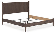Pamytta King Panel Bed, Dresser and Chest in Brown - PKG022777