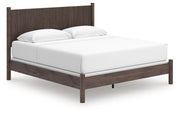 Pamytta King Panel Bed, Dresser, Mirror, Chest and Nightstand in Brown - PKG022738