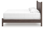 Pamytta King Panel Bed, Dresser, Mirror, Chest and Nightstand in Brown - PKG022738