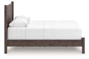 Pamytta Queen Panel Bed, Dresser, Mirror and Chest in Brown - PKG022713