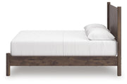 Pamytta Queen Panel Platform Bed, Chest and  Nightstand in Brown - PKG022758