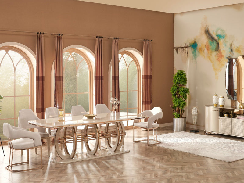 Paris 10 Person Dining Room Set - Dining Room Sets