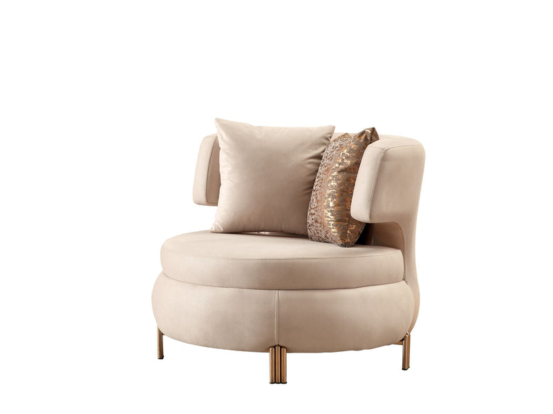 Paris Chair Cream in Cream - 101-PAR-ZEG02-B