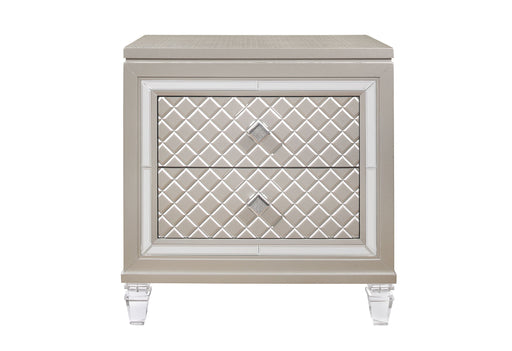 Paris Champagne Nightstand - DMV FurnitureNightstand