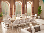 Paris Dining Table - Table 78" - 115-PAR-DT-6