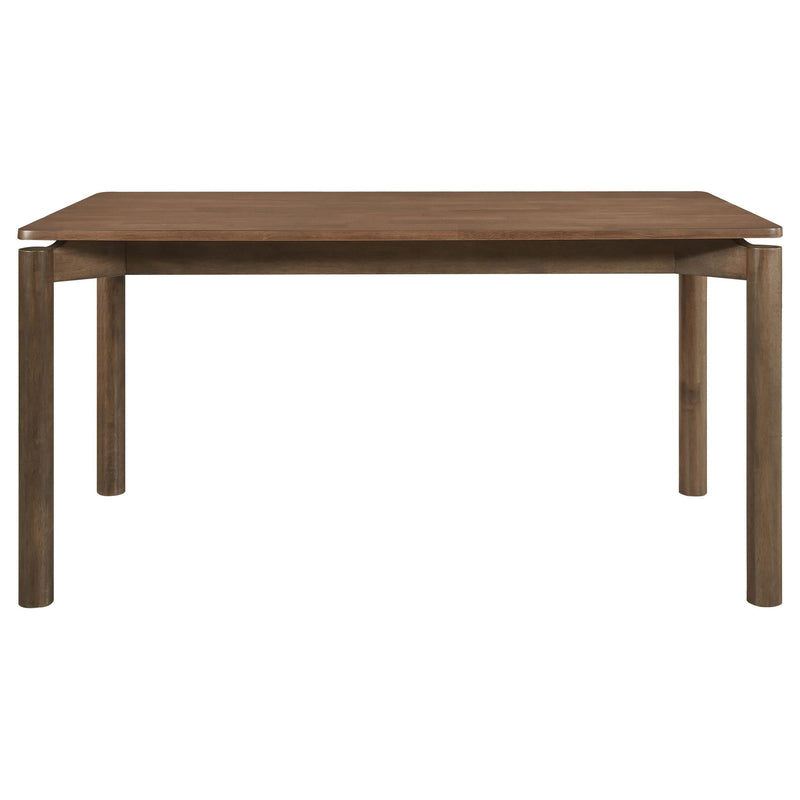 Parkridge 5-piece 59-inch Wood Dining Set Natural Walnut - 108561-S5