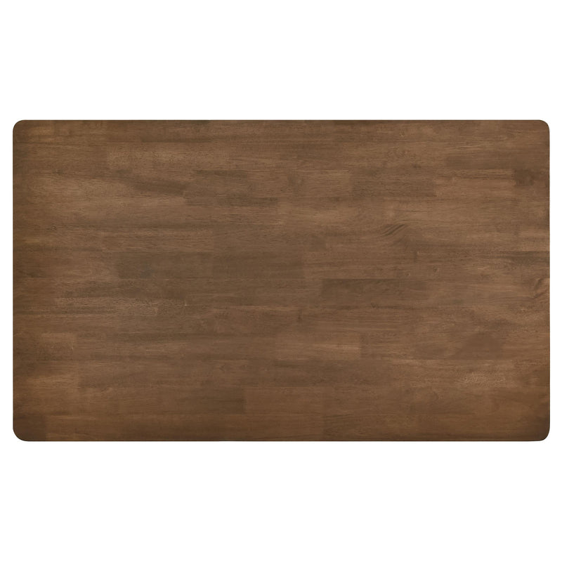 Parkridge 5-piece 59-inch Wood Dining Set Natural Walnut - 108561-S5
