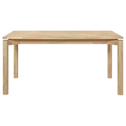 Parkridge 5-piece 59-inch Wood Dining Set White Washed - 108551-S5