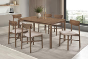 Parkridge Dining Side Chair Natural Walnut (Set of 2) - 108562
