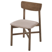Parkridge Dining Side Chair Natural Walnut (Set of 2) - 108562