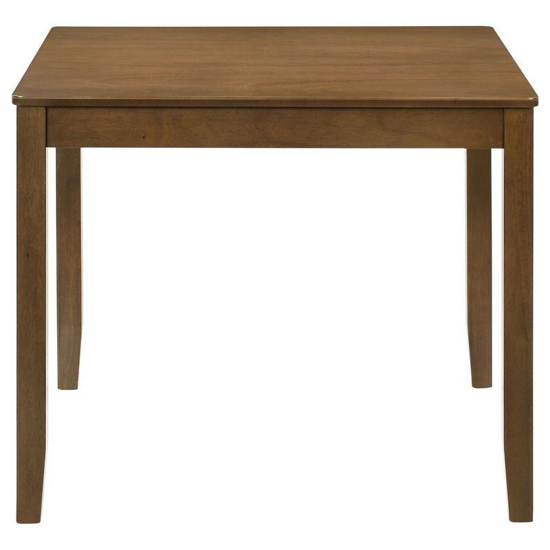 Parkwood 5-piece Square Dining Table Set Honey Brown - 150400