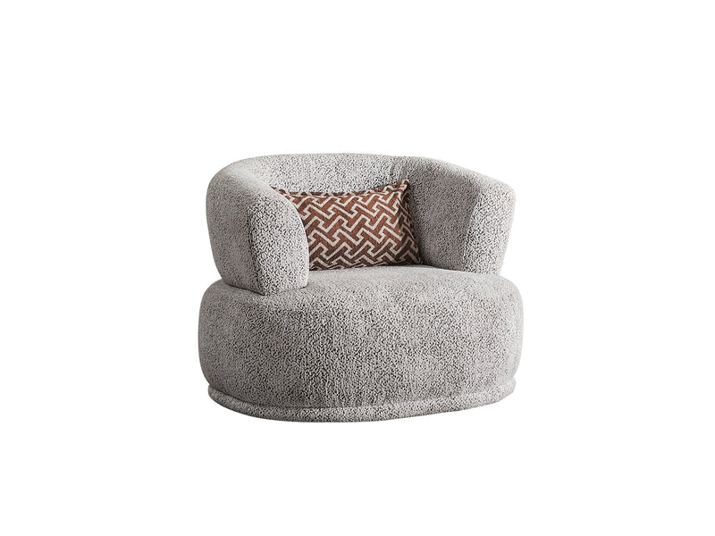 Parma Chair Light Grey in Light Grey - 101-PARM-HIL40401-B